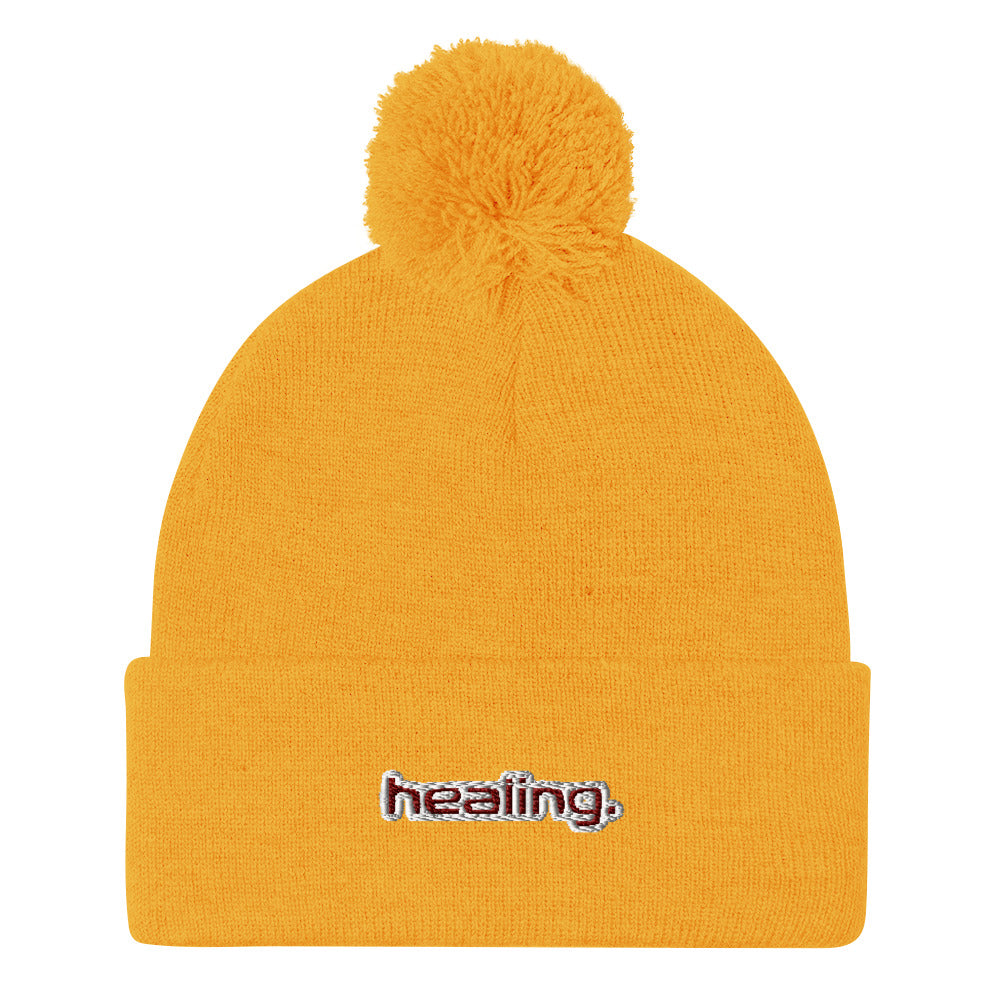 Healing Pom-Pom Beanie