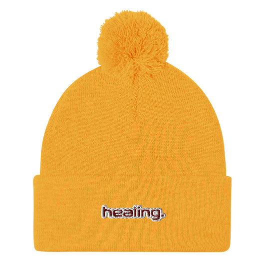 Healing Pom-Pom Beanie
