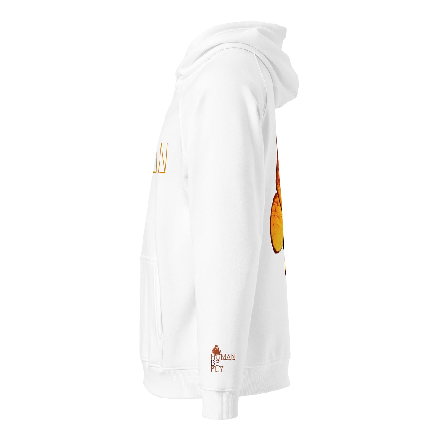 Super Soft Unisex eco raglan hoodie 100% organic cotton